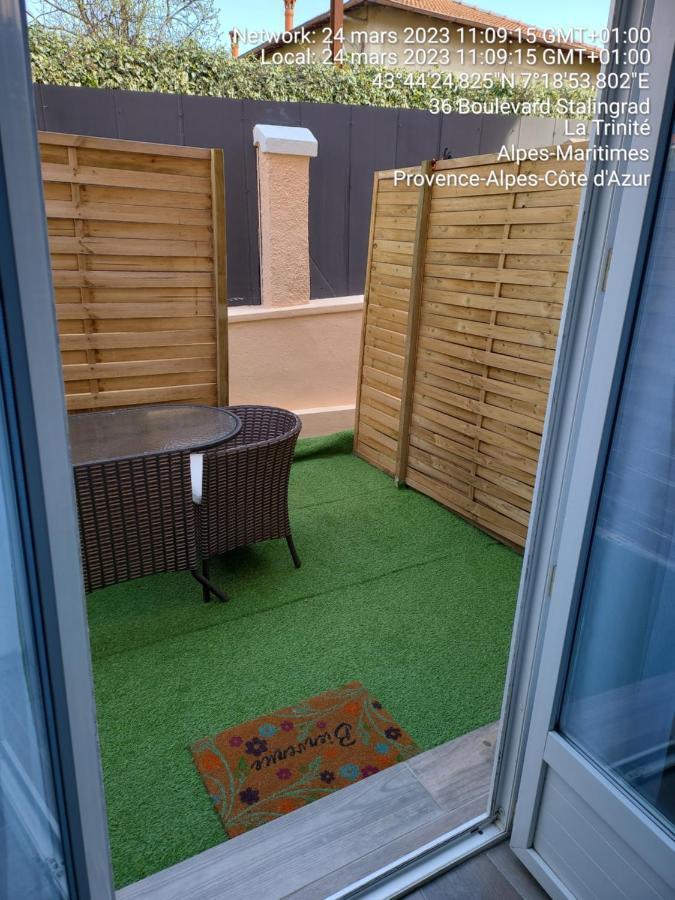 Studio 1 A La Trinite Proche De Nice, Monaco Et L'Italie מראה חיצוני תמונה