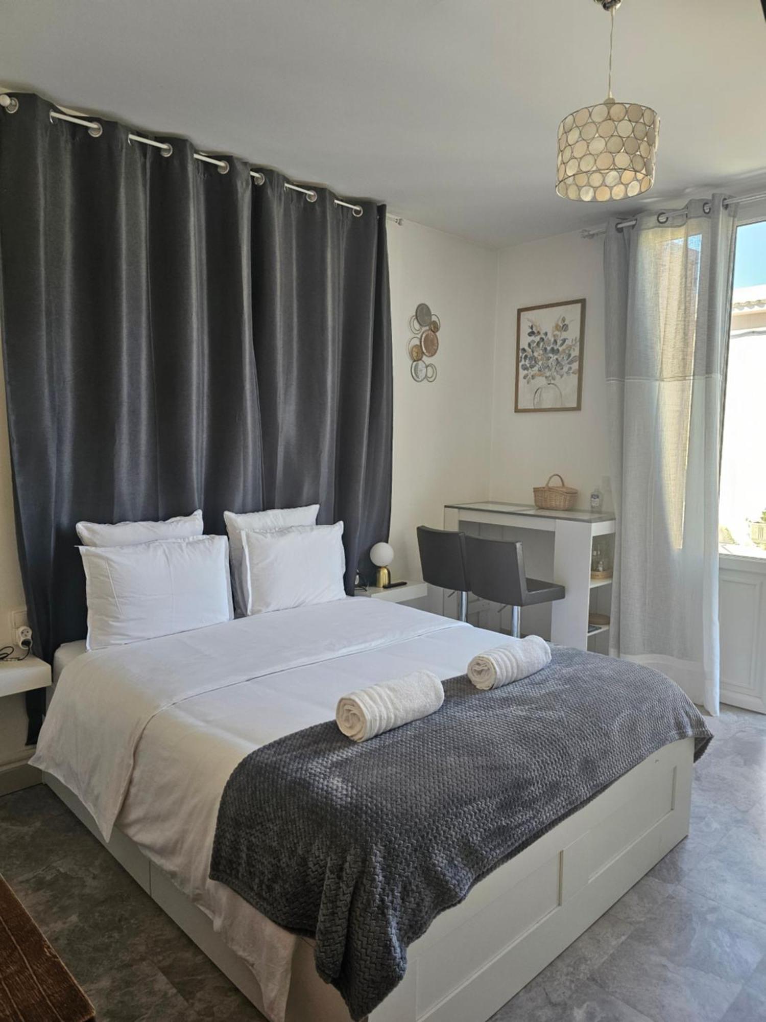Studio 1 A La Trinite Proche De Nice, Monaco Et L'Italie מראה חיצוני תמונה